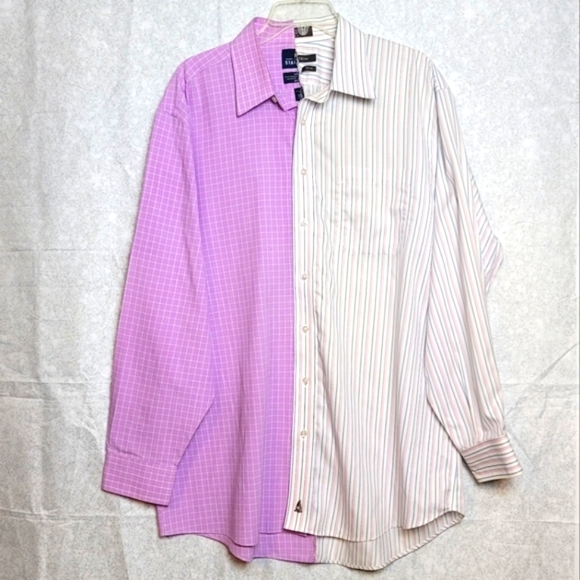Upcycled Button Down Shirt - Picture 1 of 9